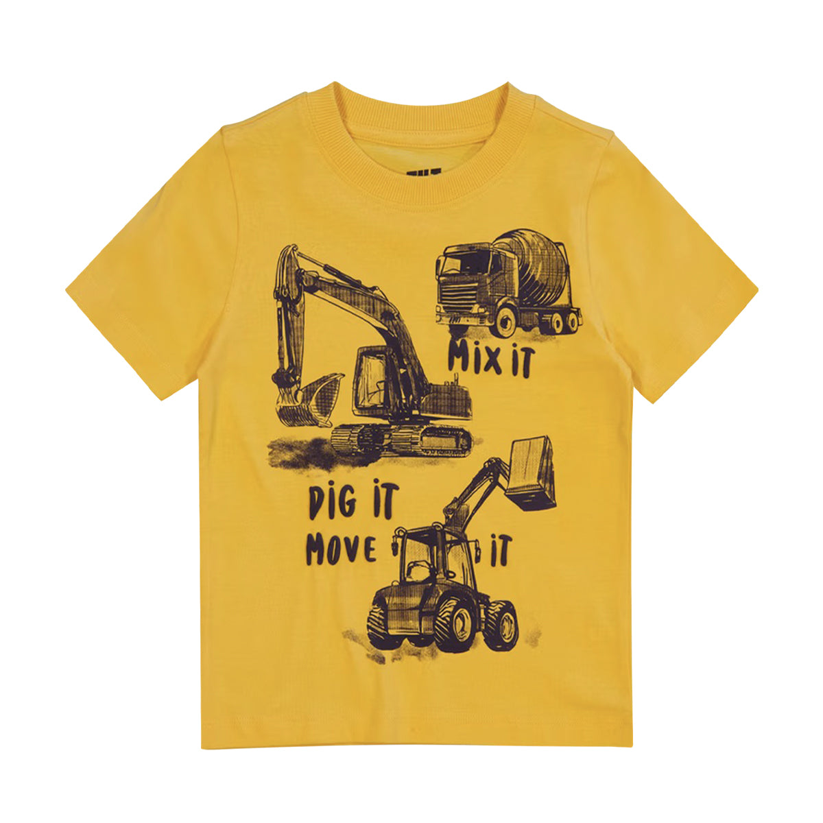 Boys Fun Printed Half Sleeve Soft, Comfortable Cotton T-Shirt