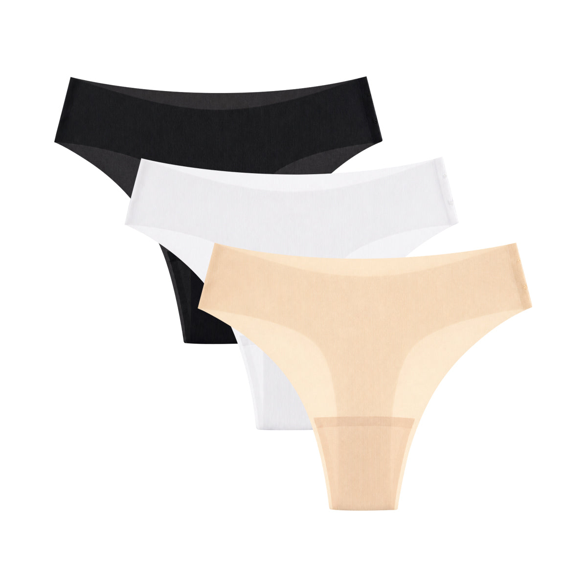 Womens Ultra Soft Semi-Transparent Seamless Thong
