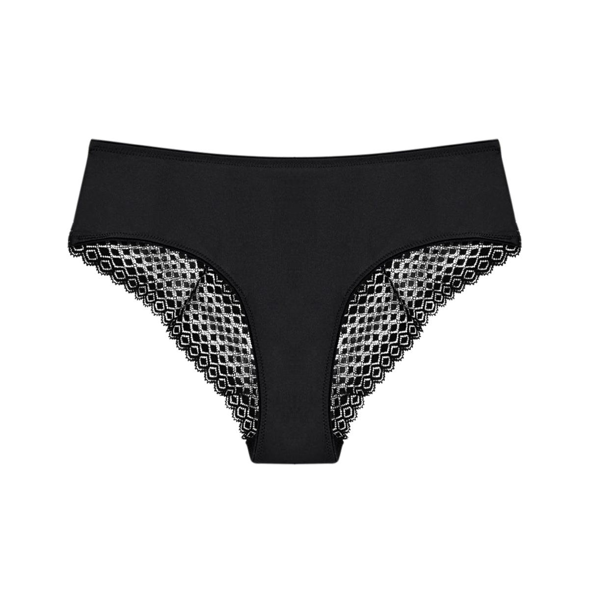 Womens High-Quality Premium Lace Brazilian Brief Panty