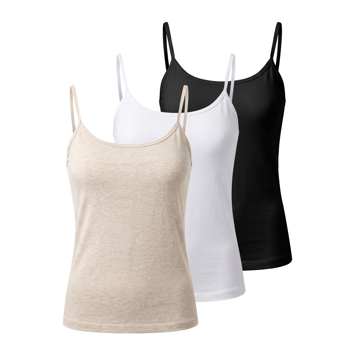 Women's Cotton Stretch Camisole Tank Top