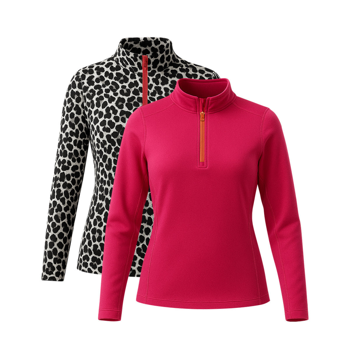 Girls Long Sleeve Zip Pullover Sweatshirt Activewear