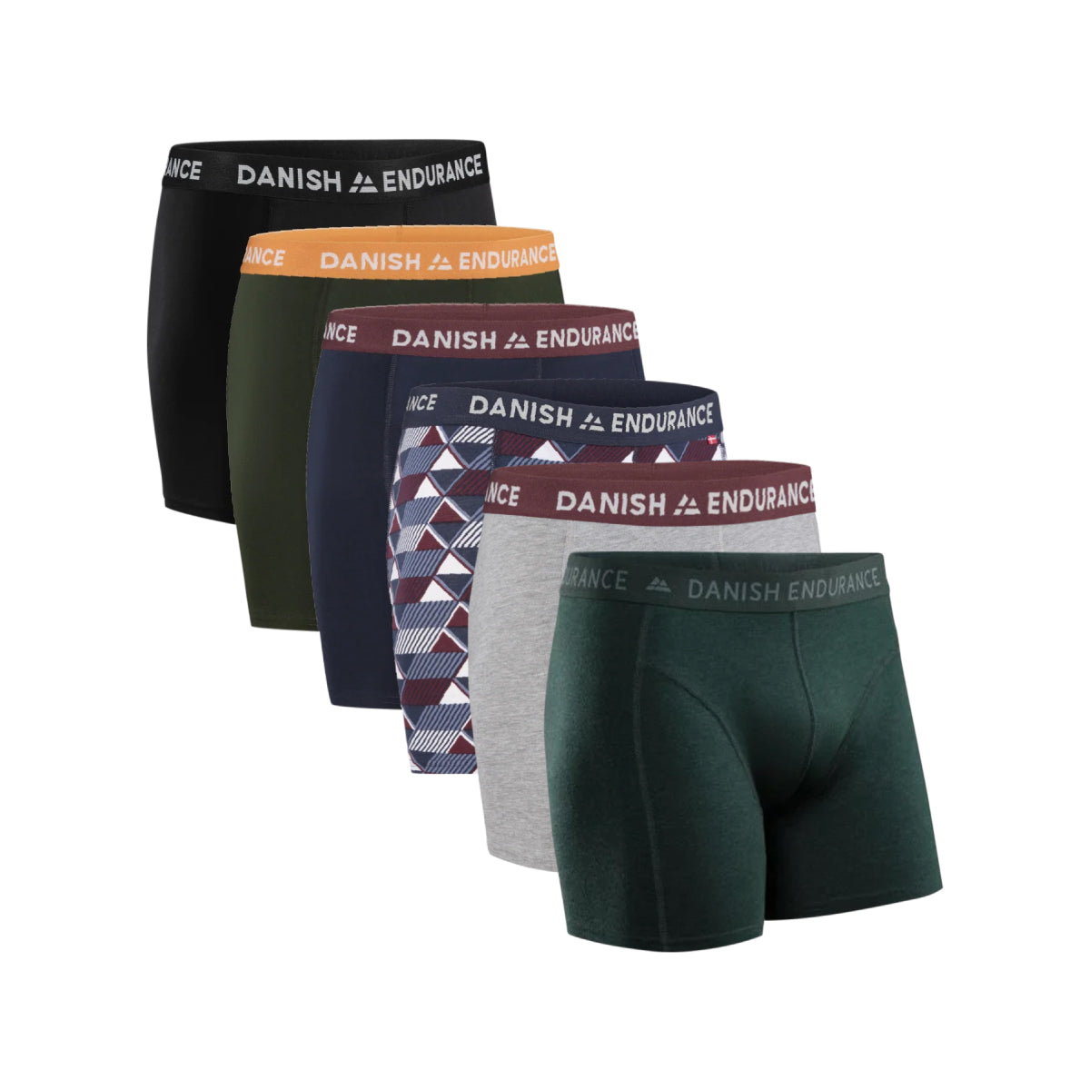 Mens Premium Mid Rise Cotton Stretch Boxers