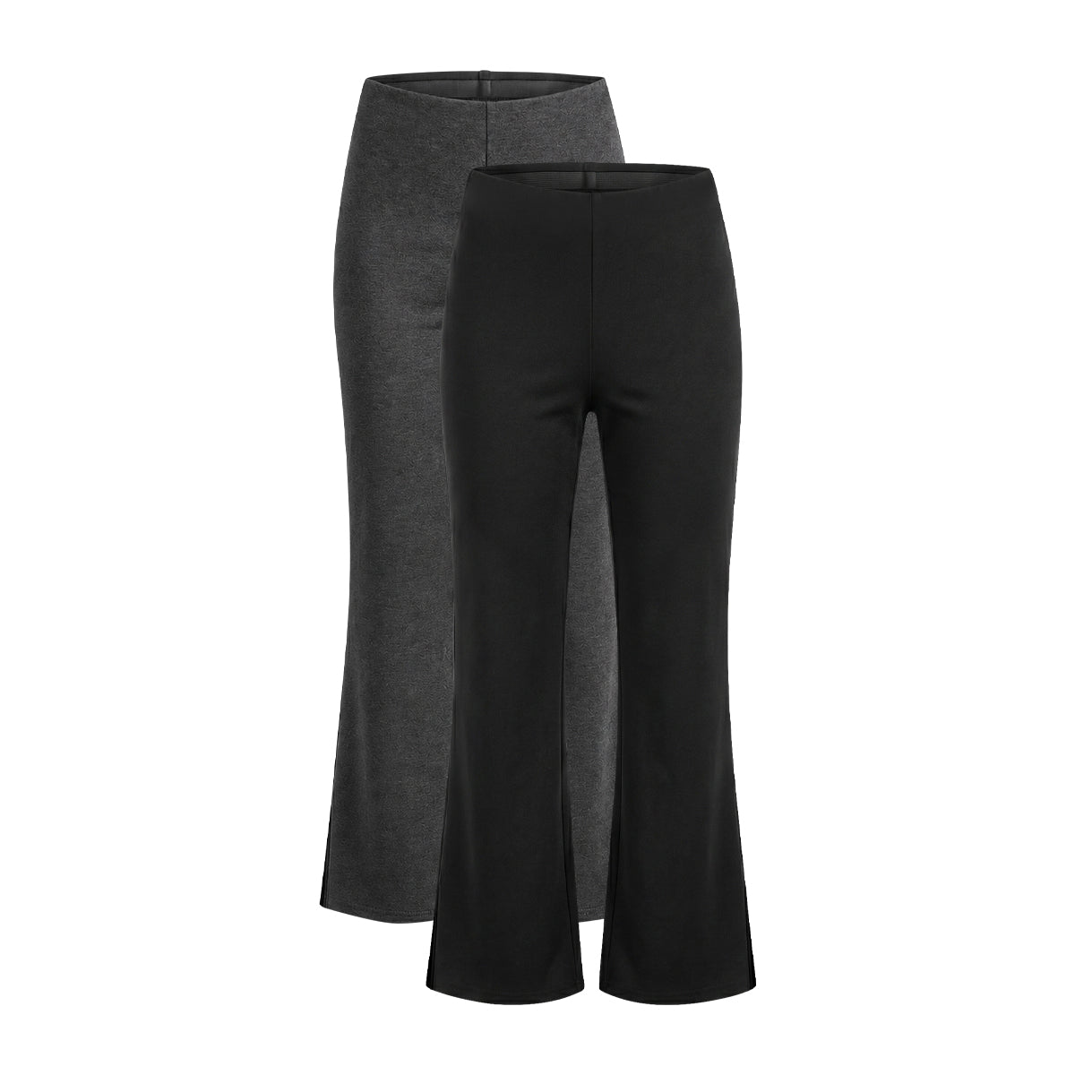 Womens High Waist Flared Jeggings Pants