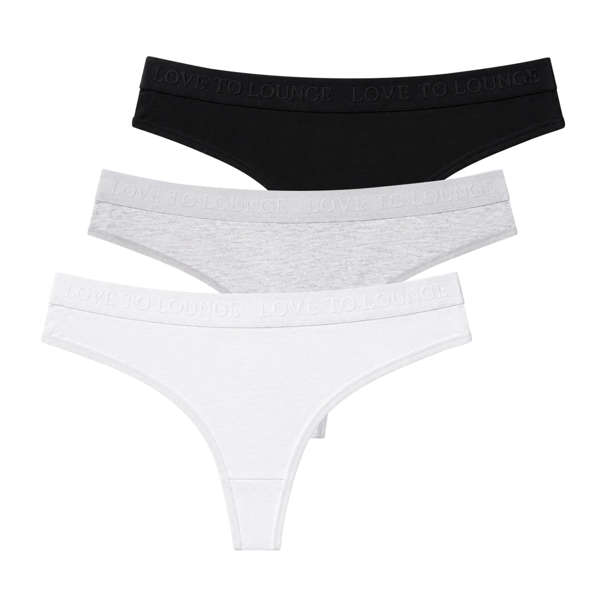Womens Soft Cotton Breathable Thong Panty