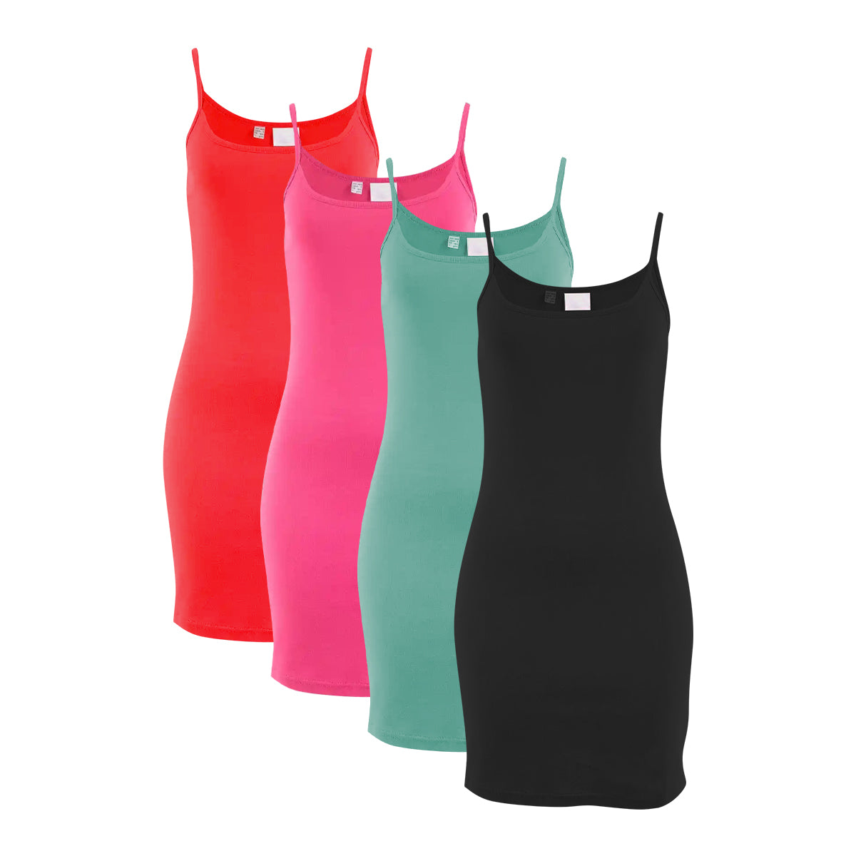 Ladies Spaghetti Strap Midi Length Cotton Top