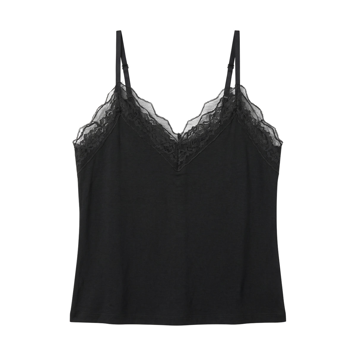Women’s Lace V-Neck Adjustable Camisole Tank Top