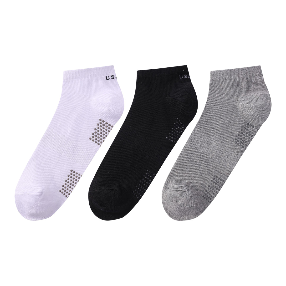 Mens Anti-Slip Cotton Ankle Socks