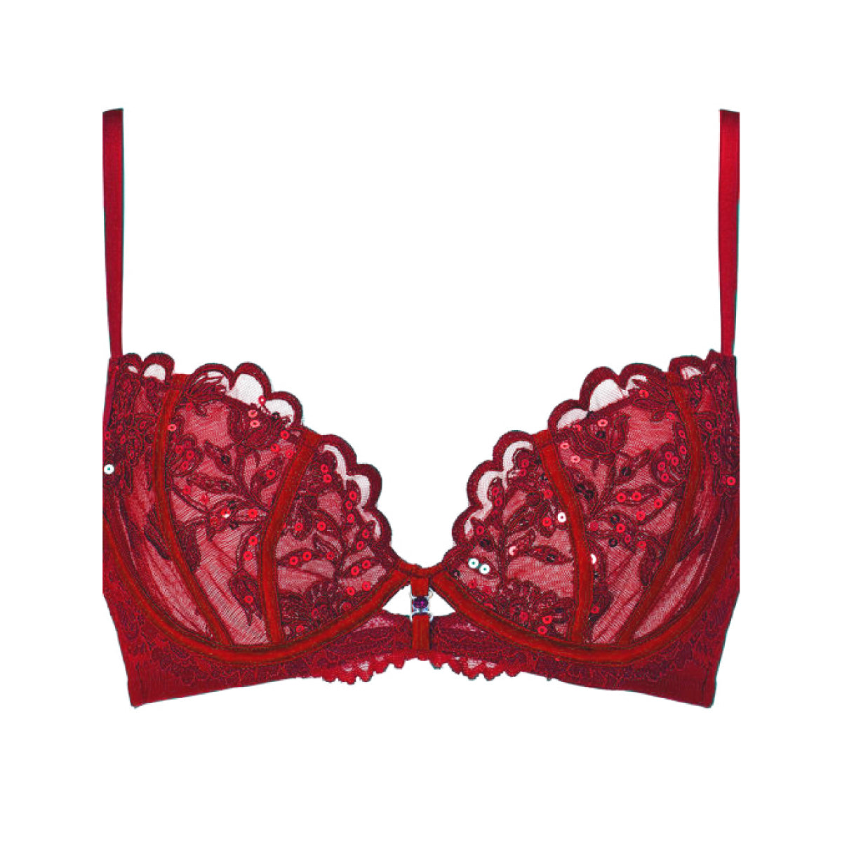 Women's Comfortable Non-Padded Lace  Bra