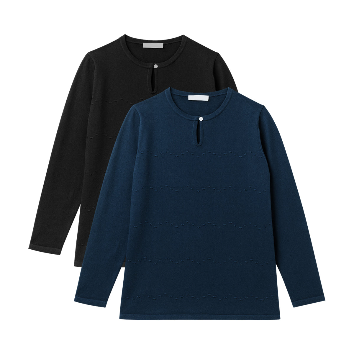 Womens Elegant Knit Pullover Long Sleeve Sweater