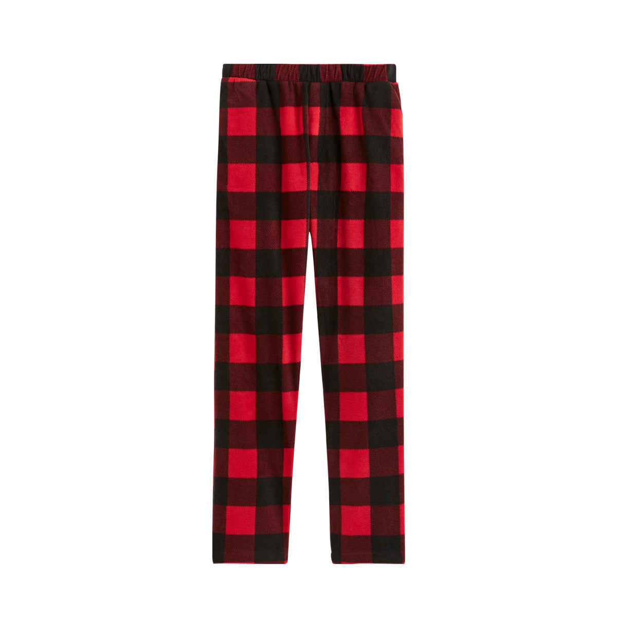 Mens Fleece Checked Sleepwear Pajama Pant