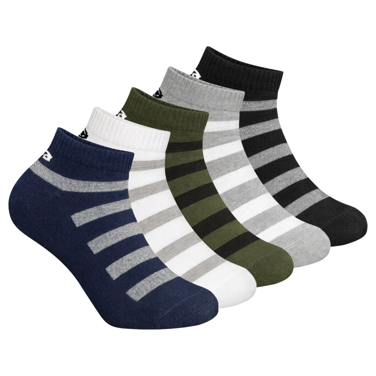 Pack of 5 Pair Mens Ankle Length Sneakers Socks