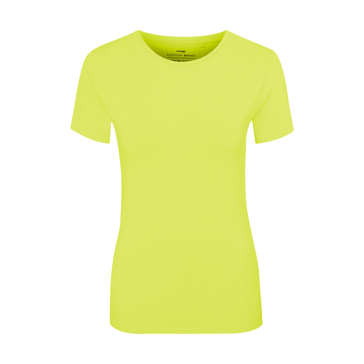 Womens Crew Neck Short Sleeve Soft Cotton Jersey T-Shirt