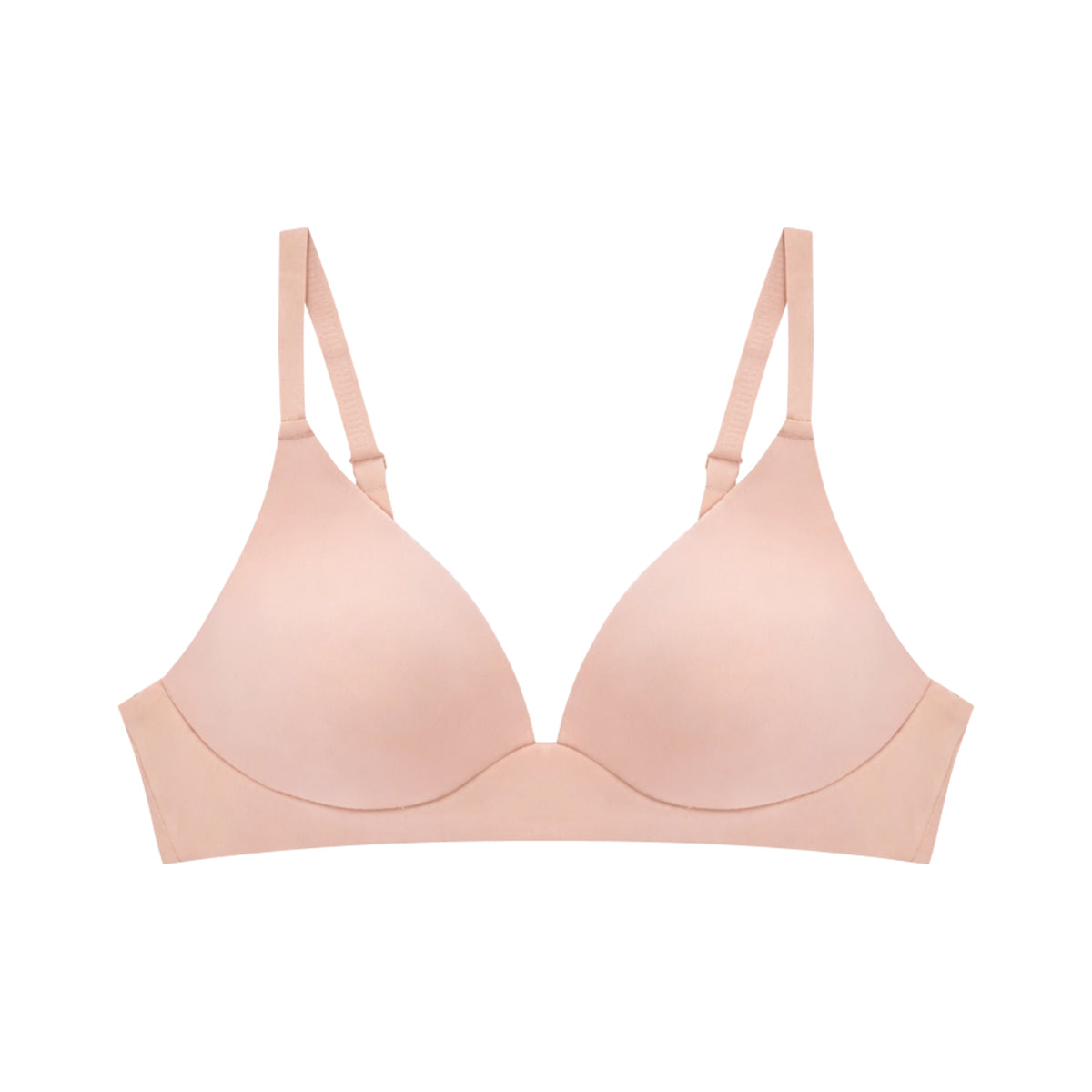 Womens Wire-Free Ultra Soft Padded Brushed Bra