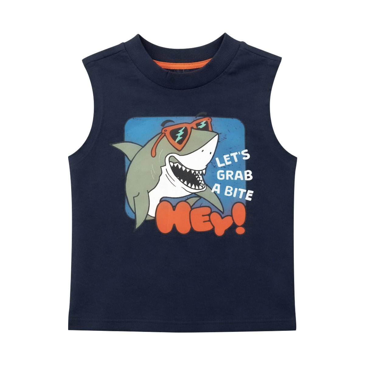 Boys Printed Sleeveless Soft Cotton & Breathable Summer Tank Top