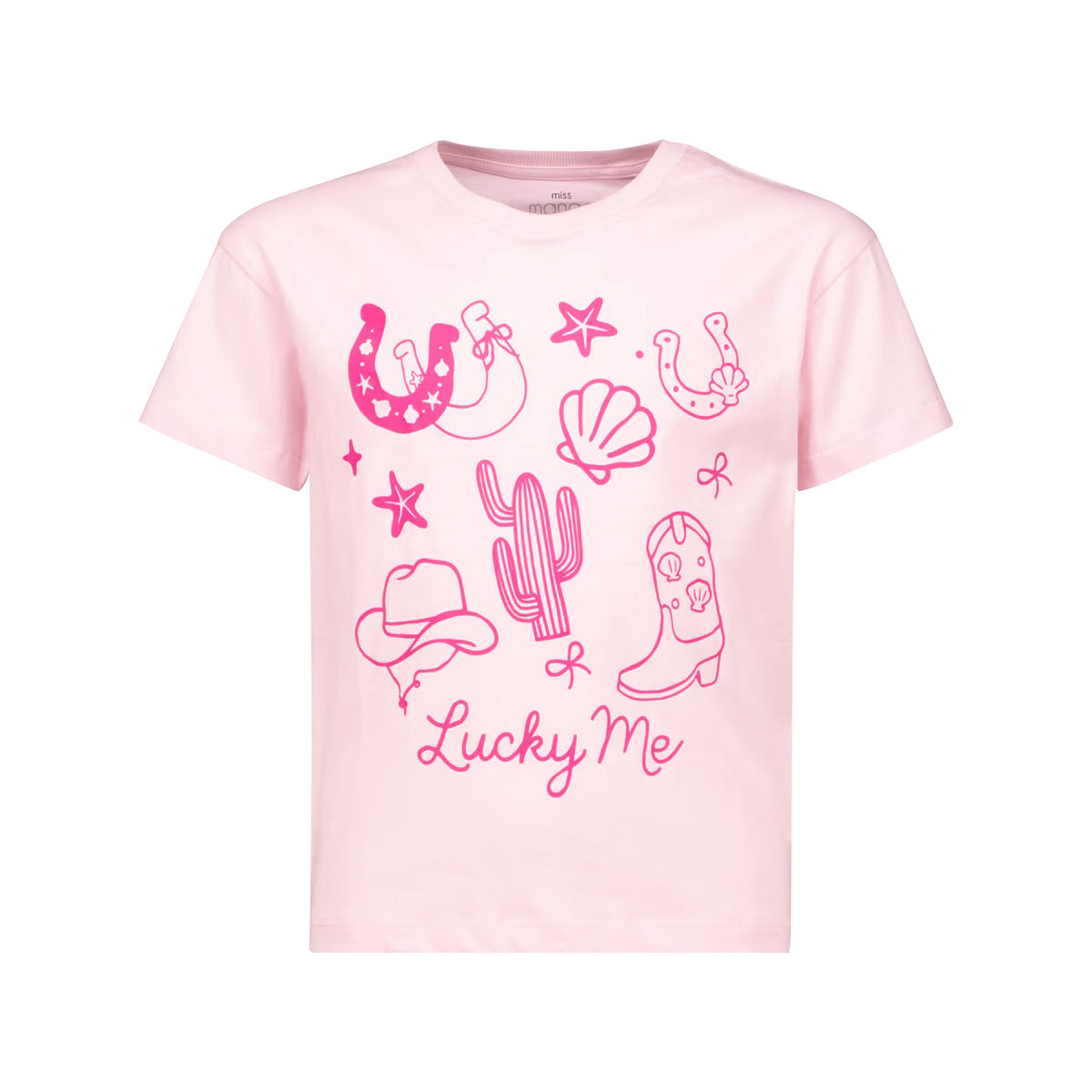 Girls Printed Soft Cotton Crew Neck T-Shirt