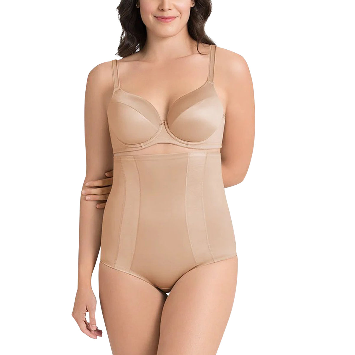 Womens High Waist Shapewear Tummy Control Brief Panty
