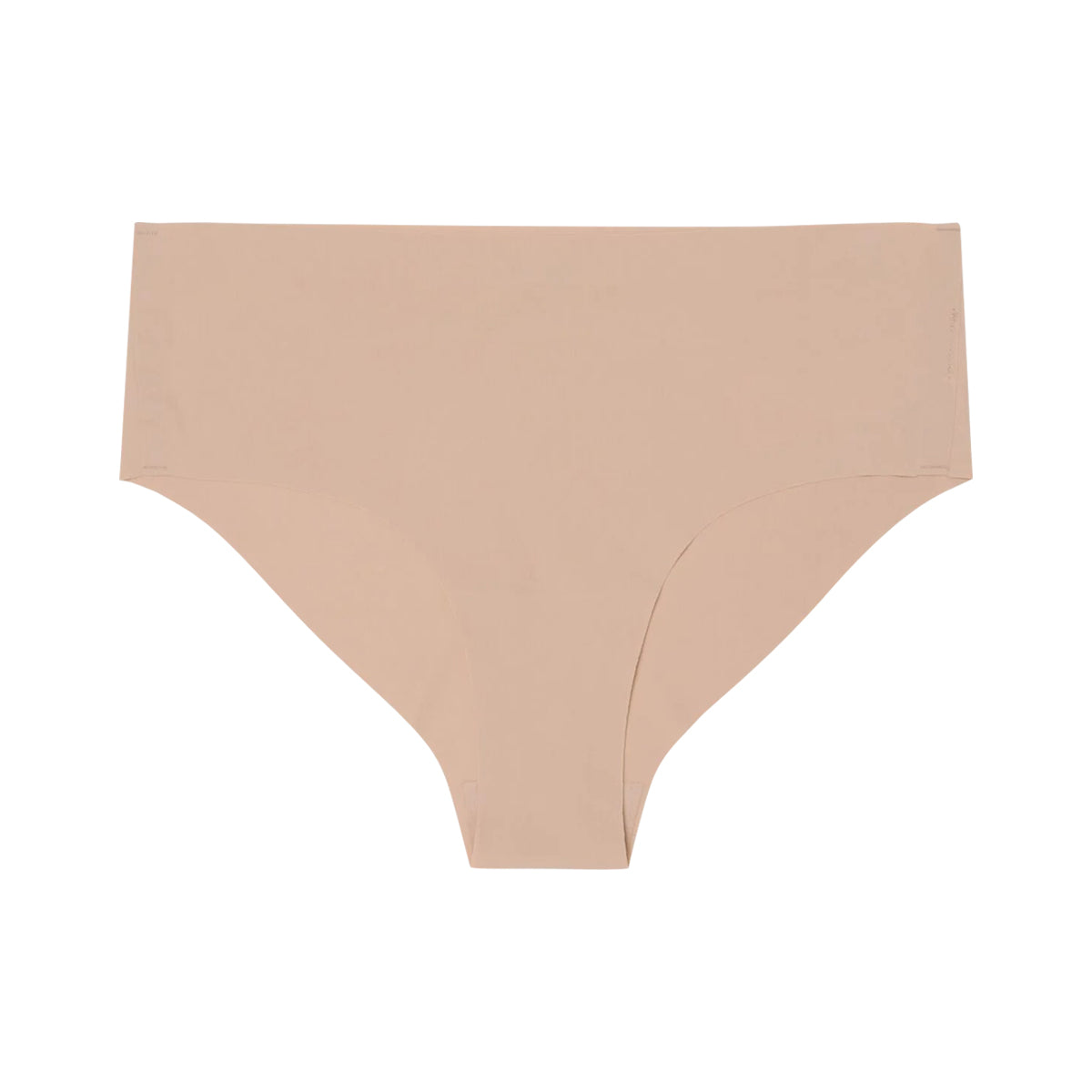 Womens Seamless Mid Rise Invisible Comfort Stretch Full Back Brief Panty