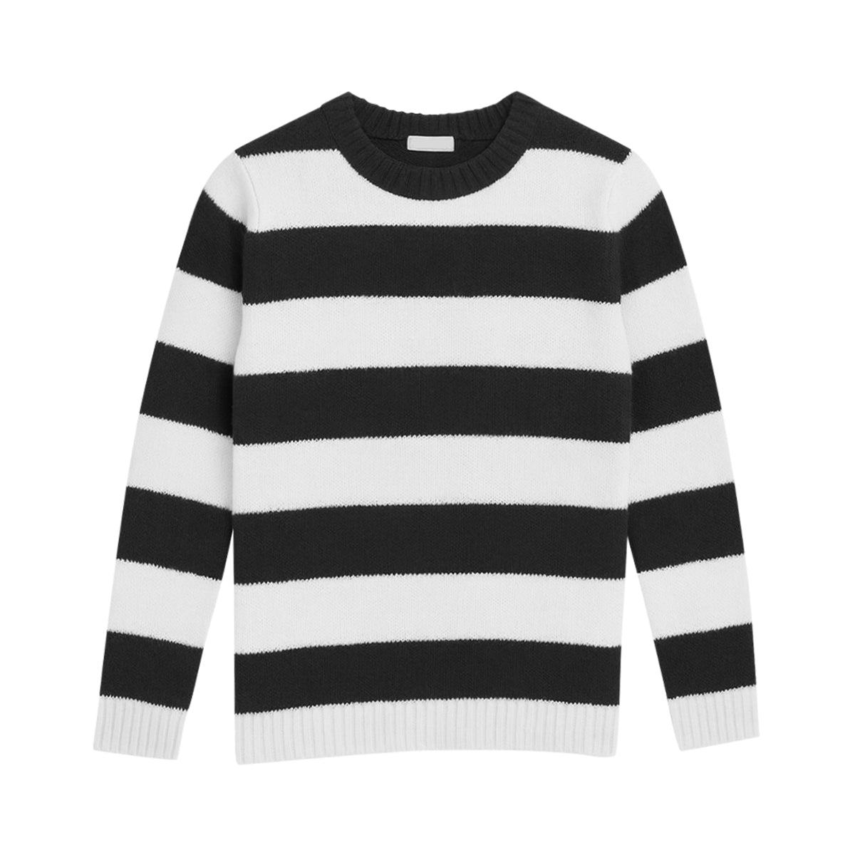Girls Premium Soft Knit Striped Pullover Sweater