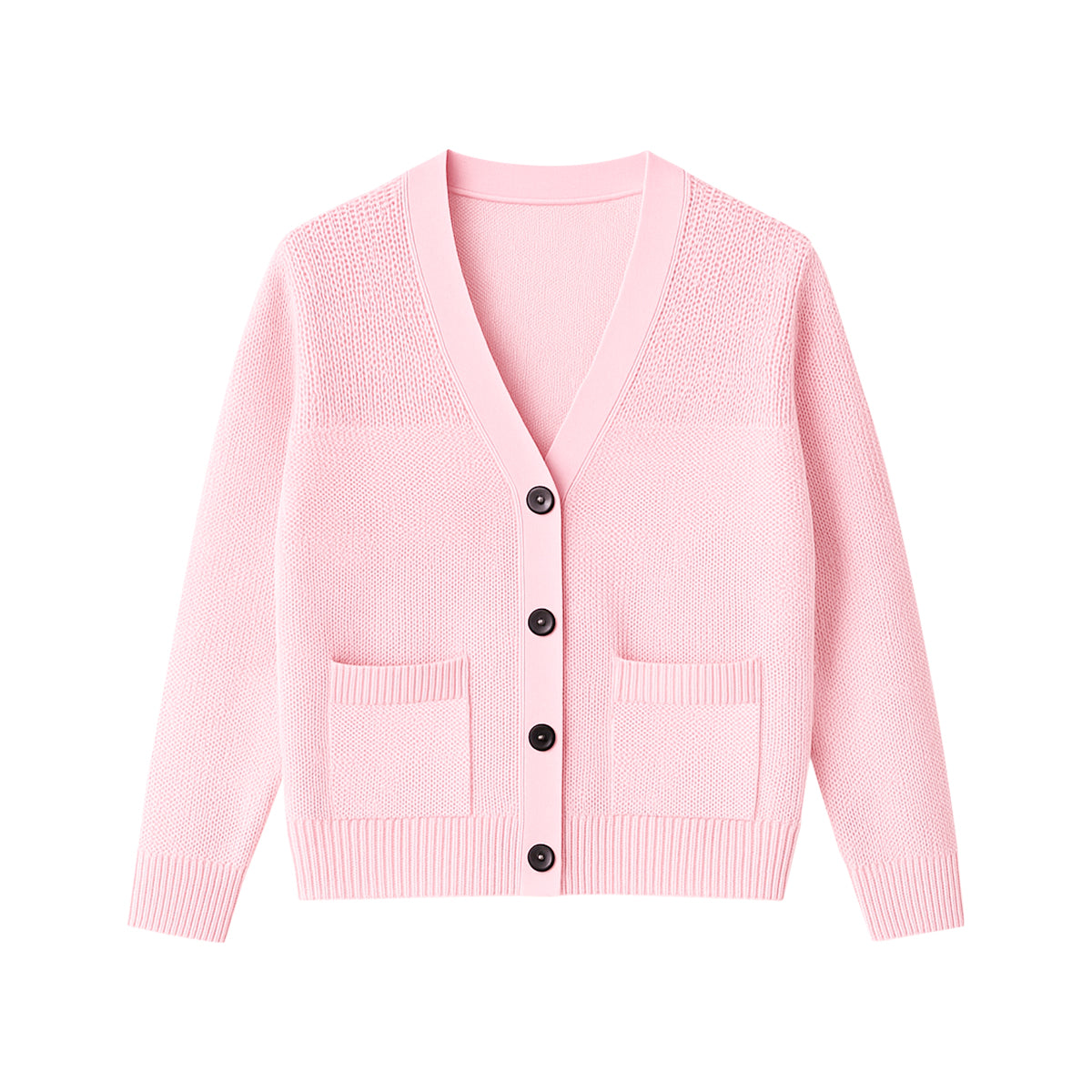 Womens Lightweight Knit Cardigan with Pockets