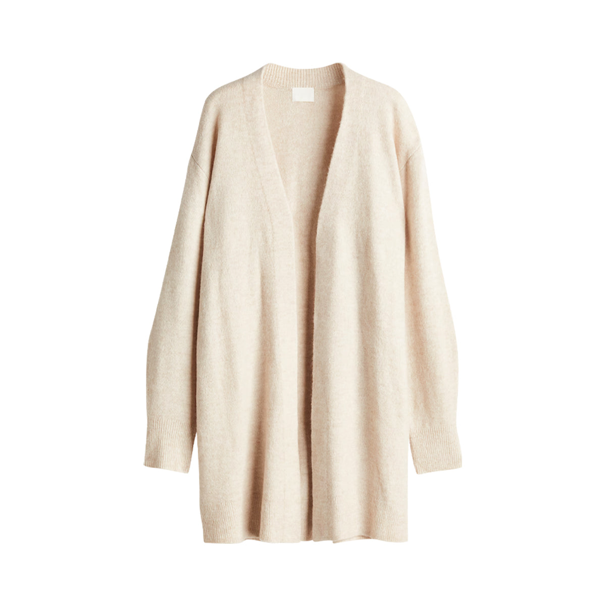 Womens Soft Wool Blend Long Knit Cardigan