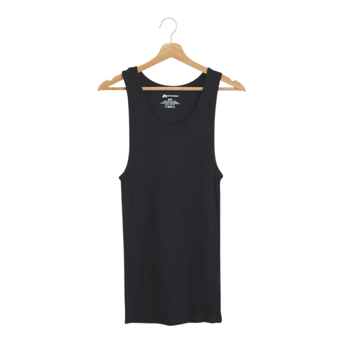 Men's Fitted Ribbed Scoop neck Cotton Tank Top