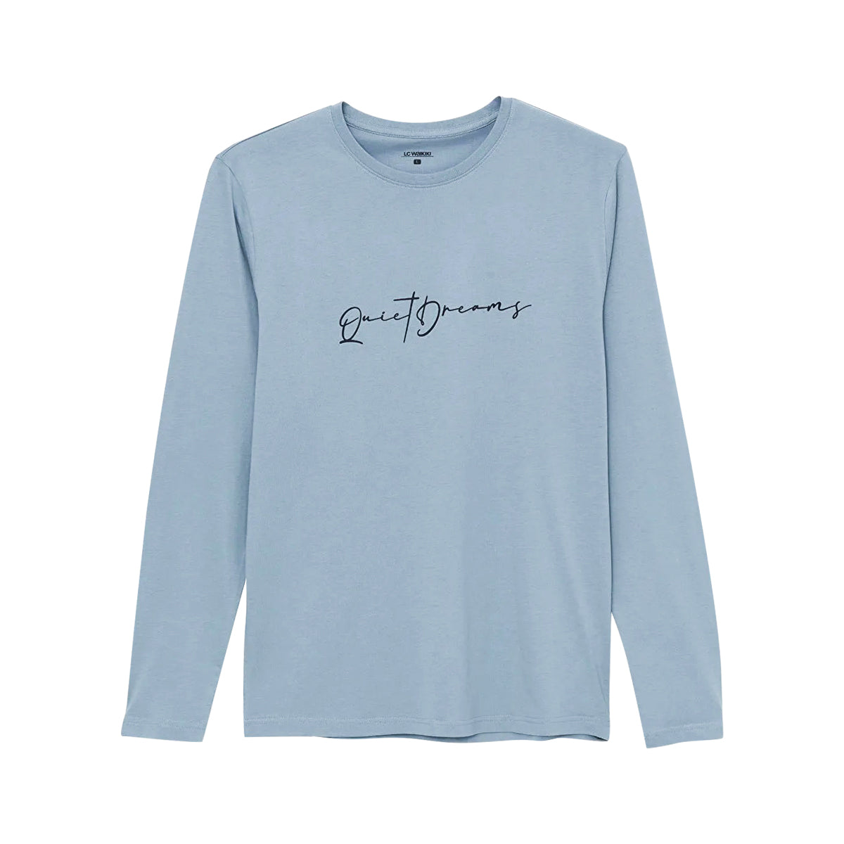 Mens Full Sleeve Crew Neck Jersey Cotton T-Shirt