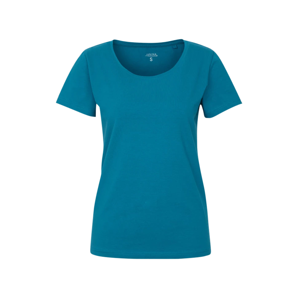 Womens Half Sleeve Round Neck Stretch T-shirt