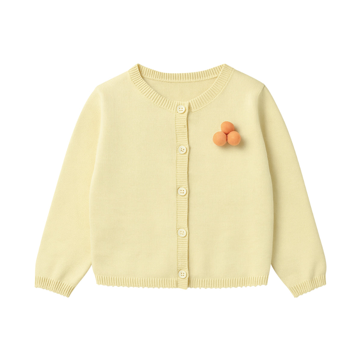 Baby Girls Cotton Knitted Cardigan Sweater