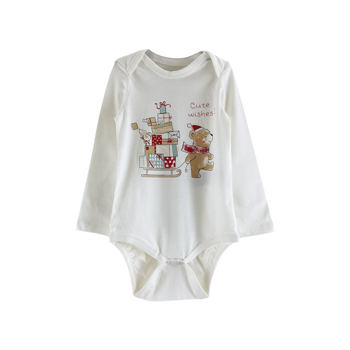 Toddler Baby Full Sleeve Bodysuit Printed Cotton Romper