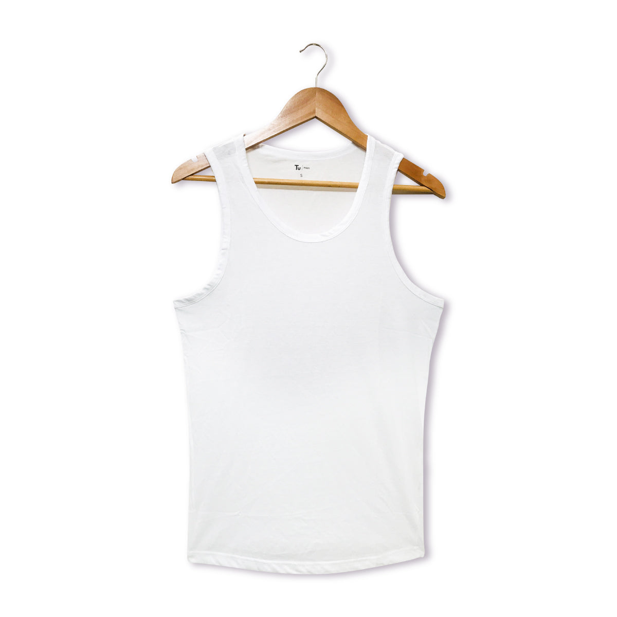 Mens crew neck Regular fit cotton tank top