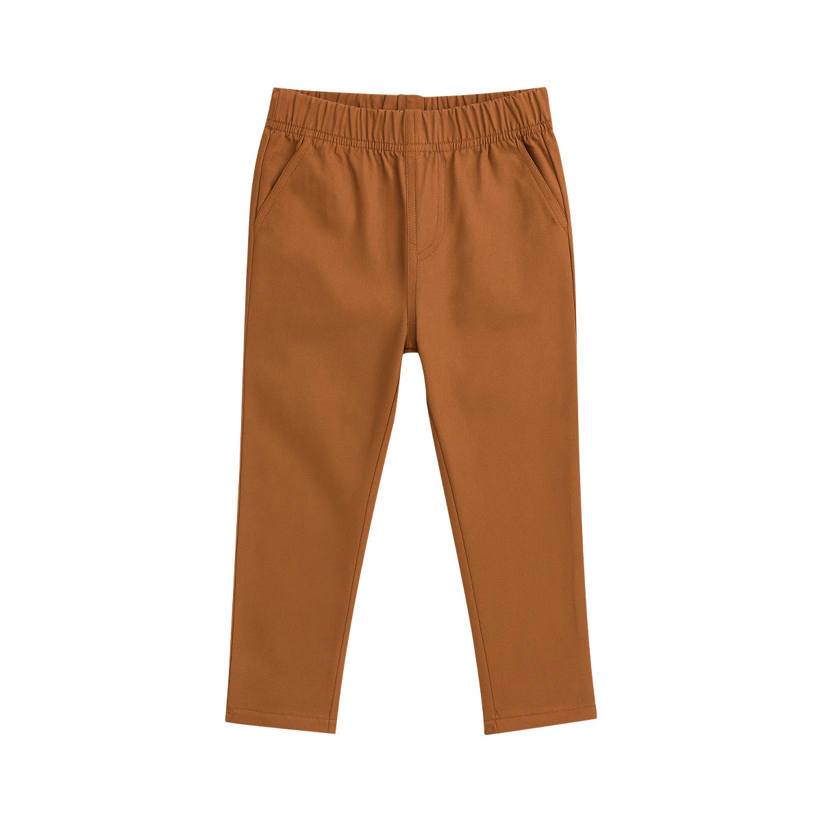 Boys Cotton Elastic Waist Chino Pant