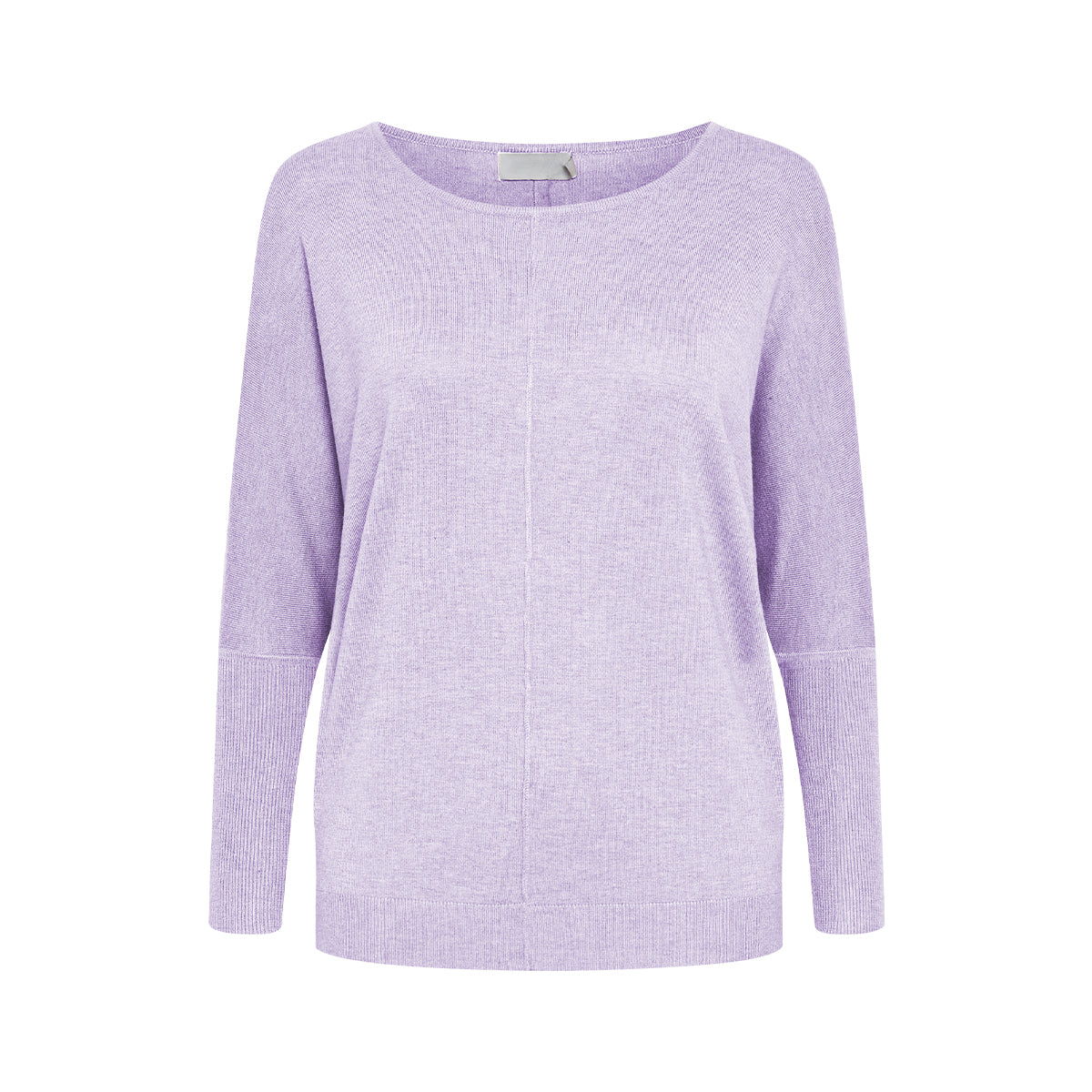 Womens Premium Soft Viscose Knit Crew Neck Sweater