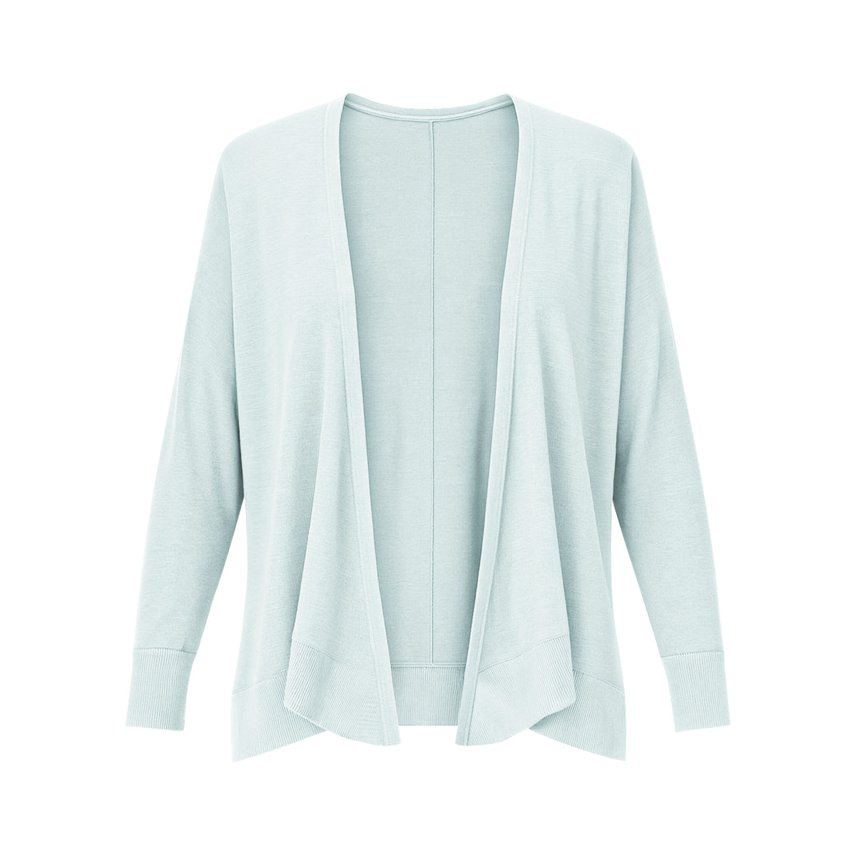 Womens Lightweight Open Front Soft Knit Cardigan