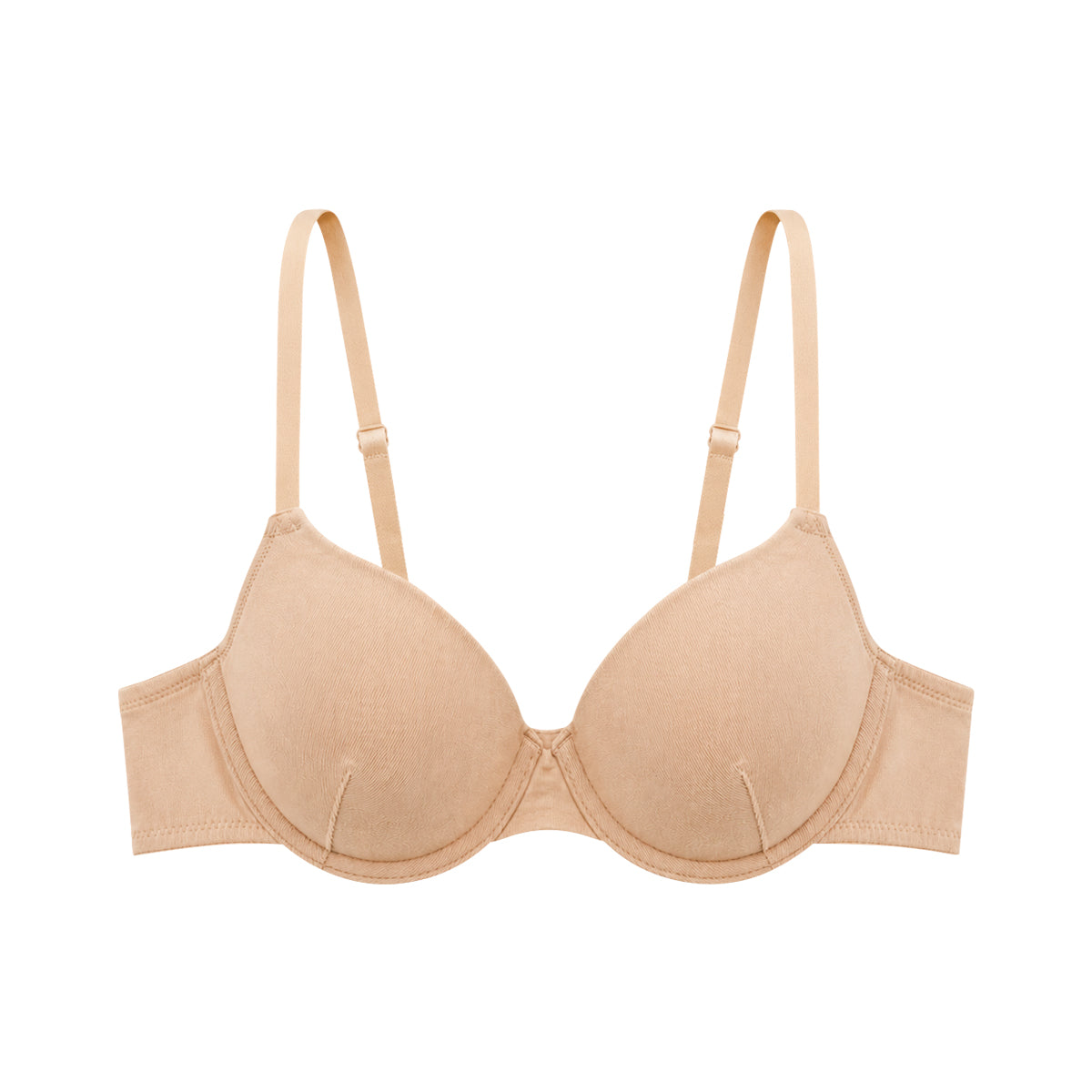 Womens Cotton Padded Wired Adjustable Straps Bra