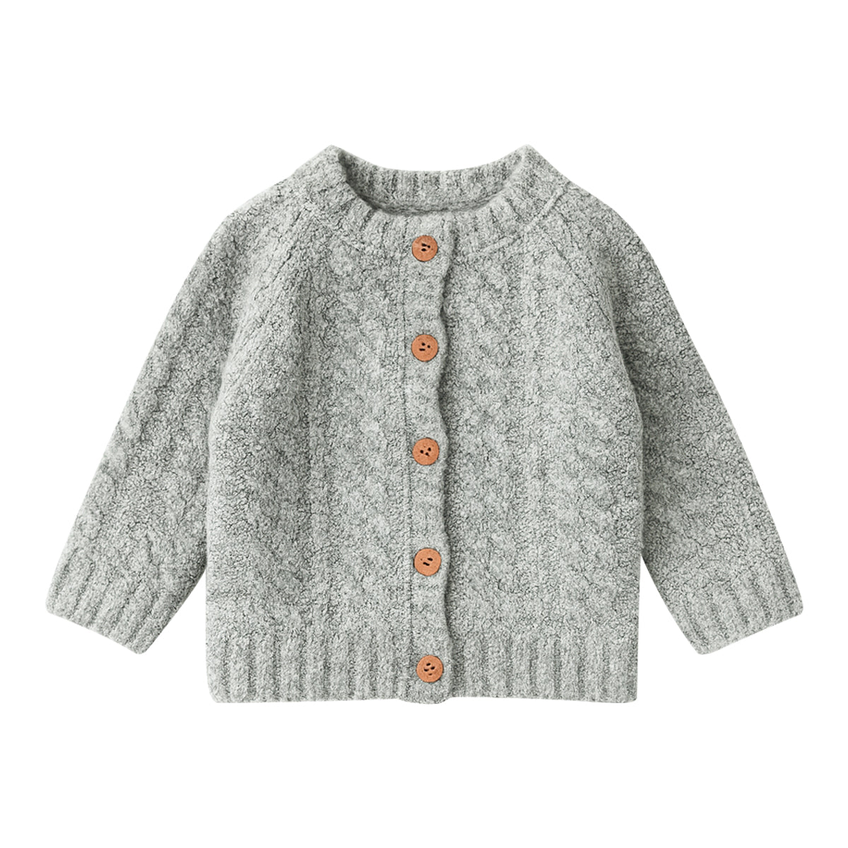 Girls Cotton Knitted Cardigan Sweater