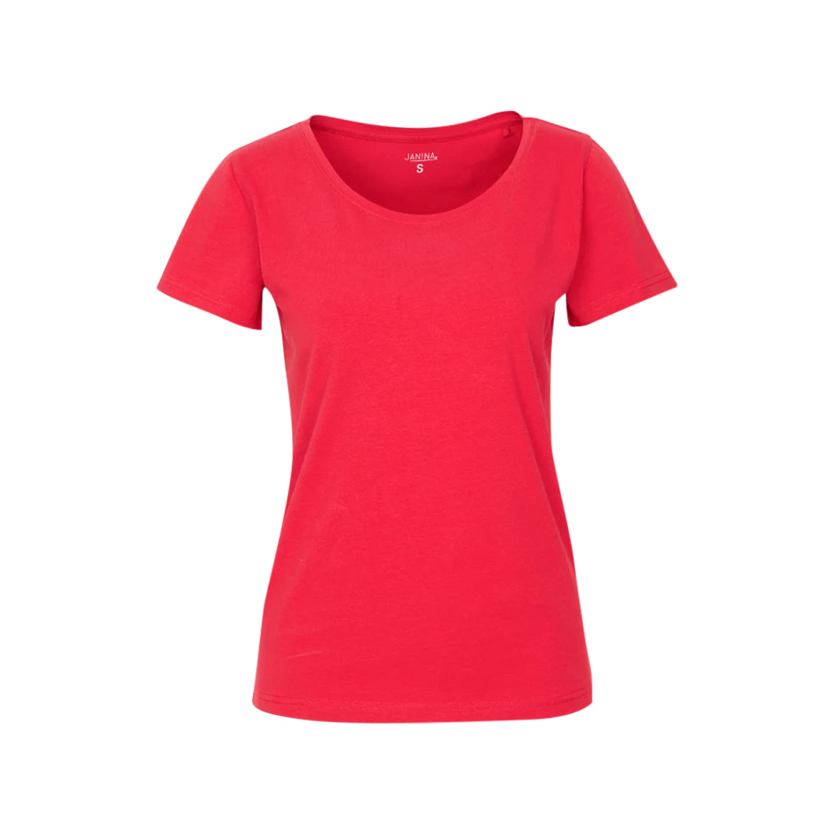 Womens Half Sleeve Round Neck Stretch T-shirt