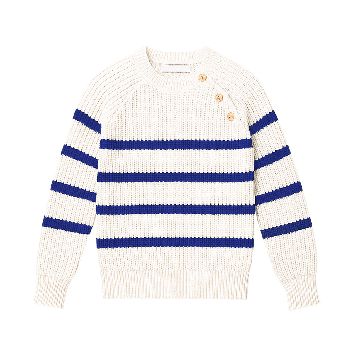 Kids Knit Striped Winter Pullover Sweater