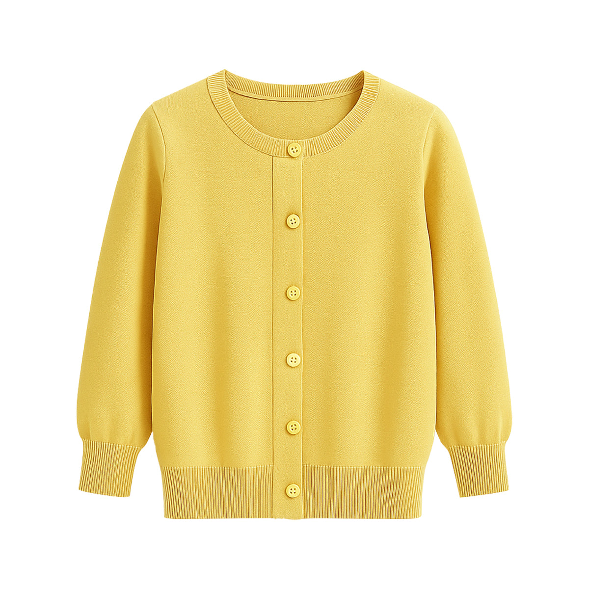 Womens Cotton Knit Button-Down Lightweight Cardigan