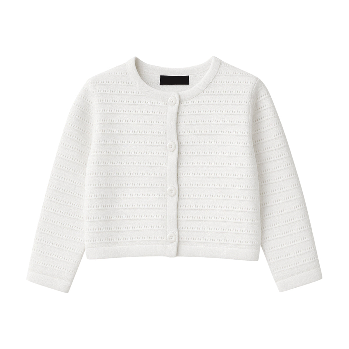 Baby Girls Knitted Button Lightweight Sweater Cardigan