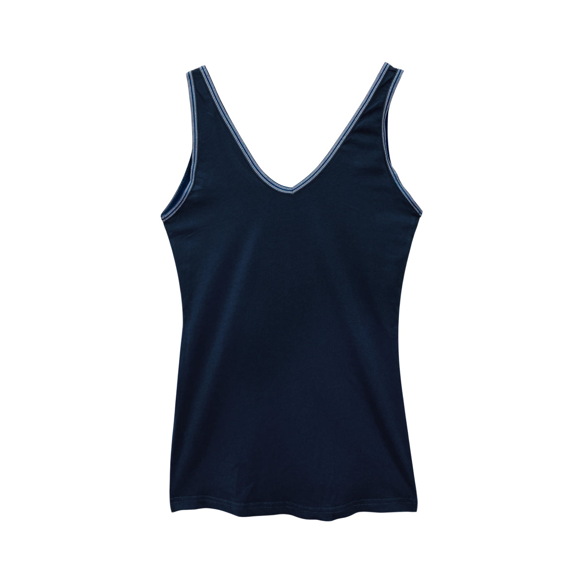 Womens V-Neck Sleeveless Cotton Vest Tank Top