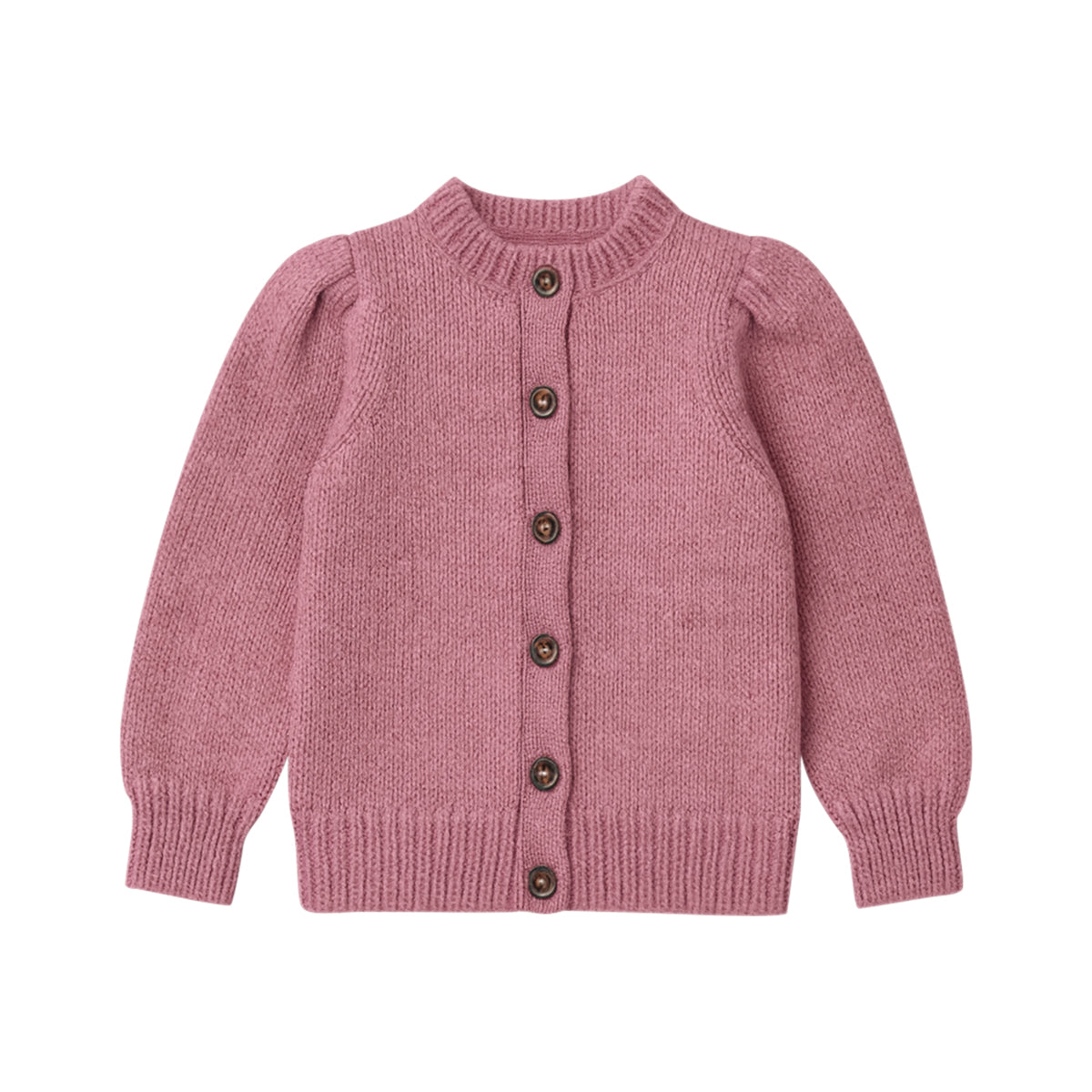 Girls Cable Knit Soft Cotton Cardigan Sweater