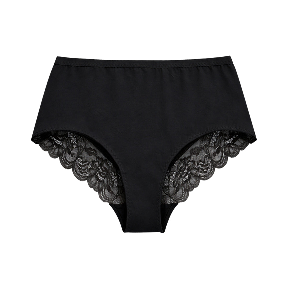 Womens Premium High Waisted  Lace Full Back Cover Panty