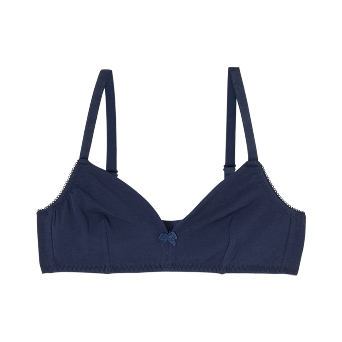 Ladies Cotton Stretch Non-Padded Triangle Bra