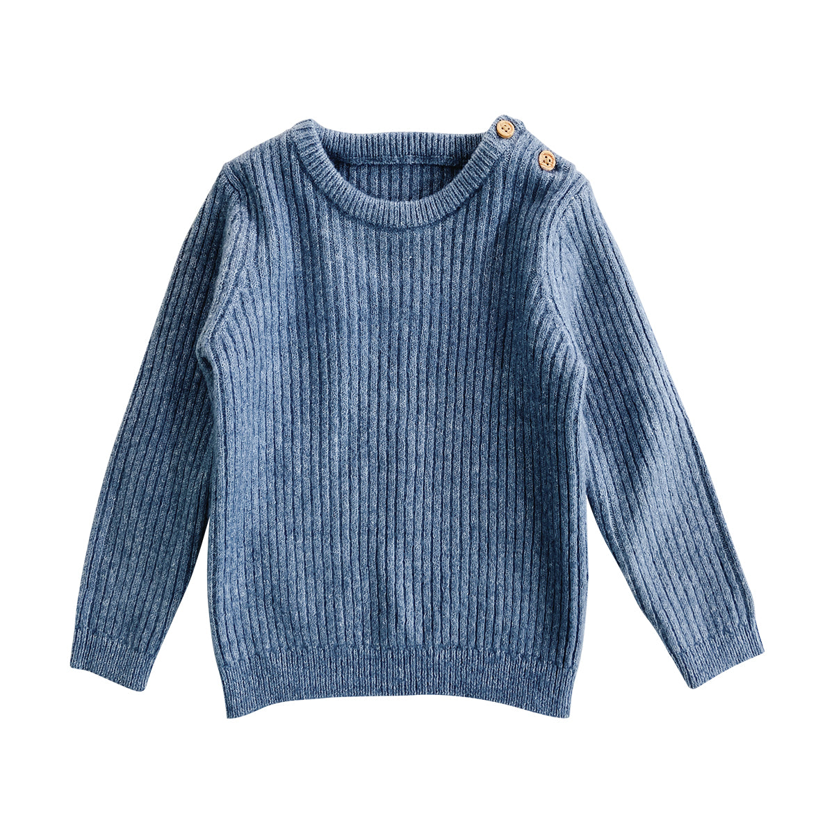 Baby Boys Long Sleeve Knit Cotton Sweater