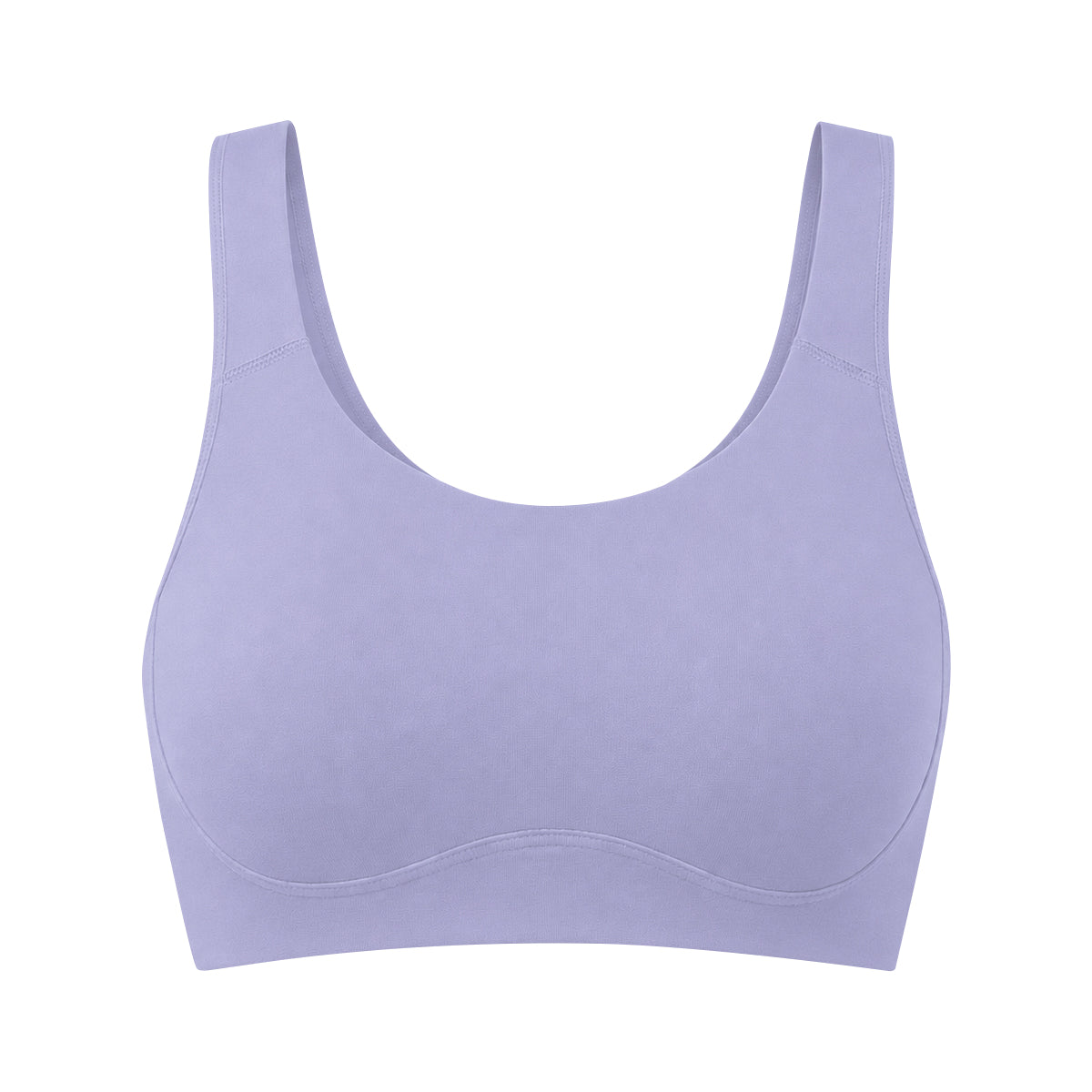 Womens Non-Padded Wire-Free Full Coverage Cotton Bra