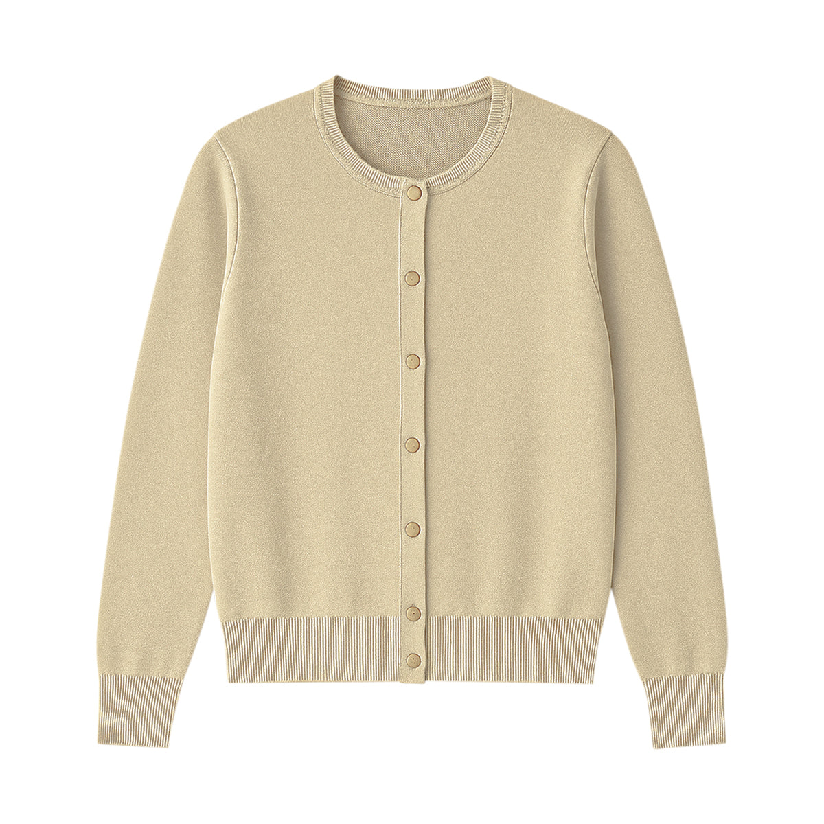 Womens Premium Button-Down Knit Cardigan Sweater