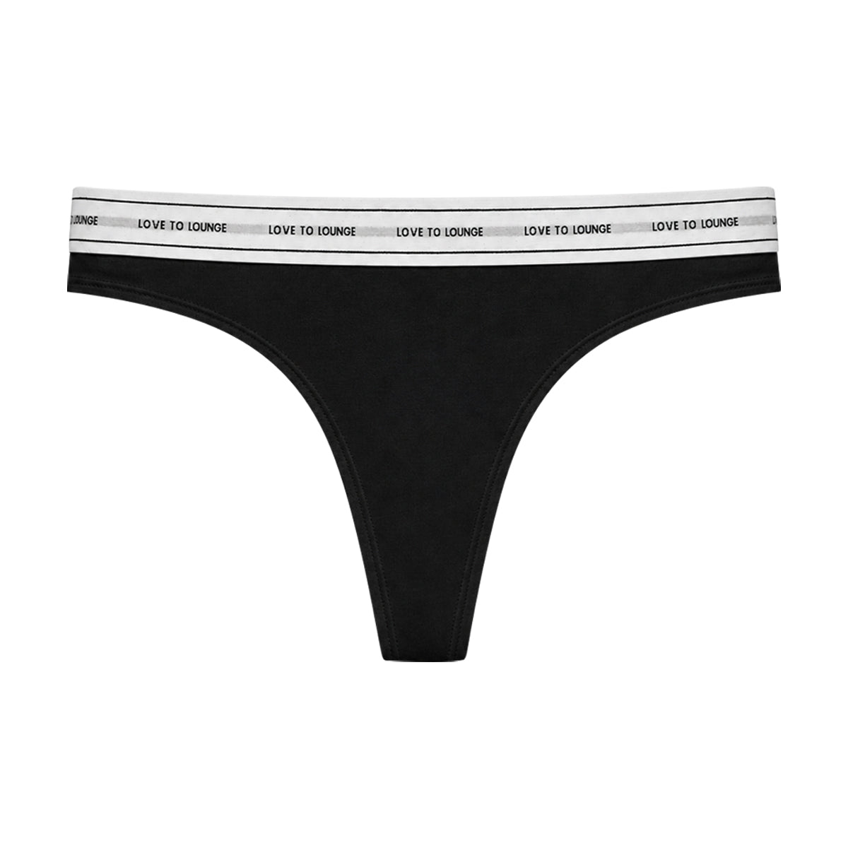 Womens Soft Cotton Low Rise Stretch Thong