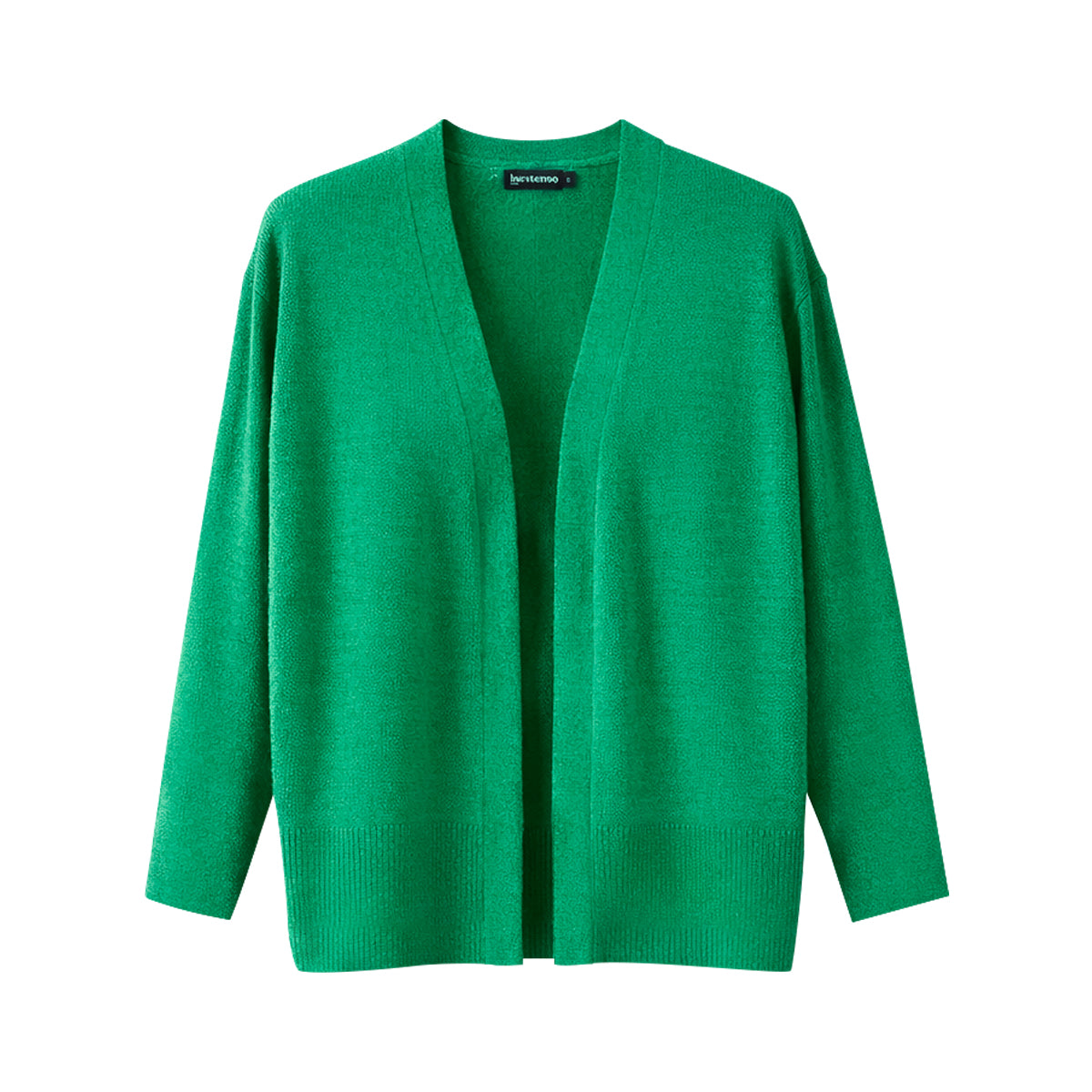 Womens Lightweight Open-Front Knit Soft Long Sleeve Cardigan