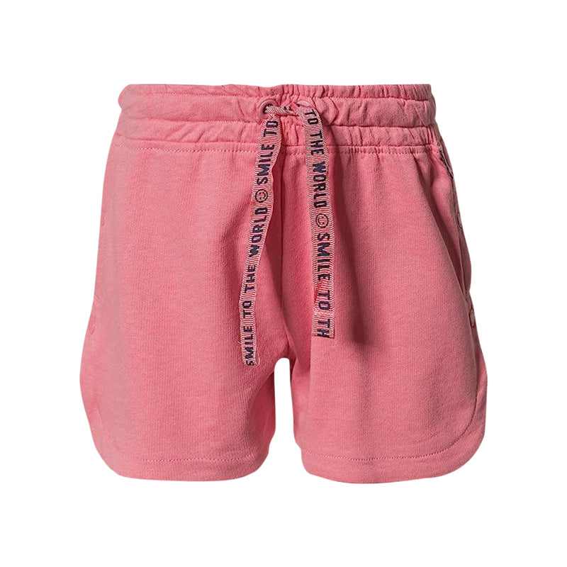 Teen Girls Side Button terry cotton short pant