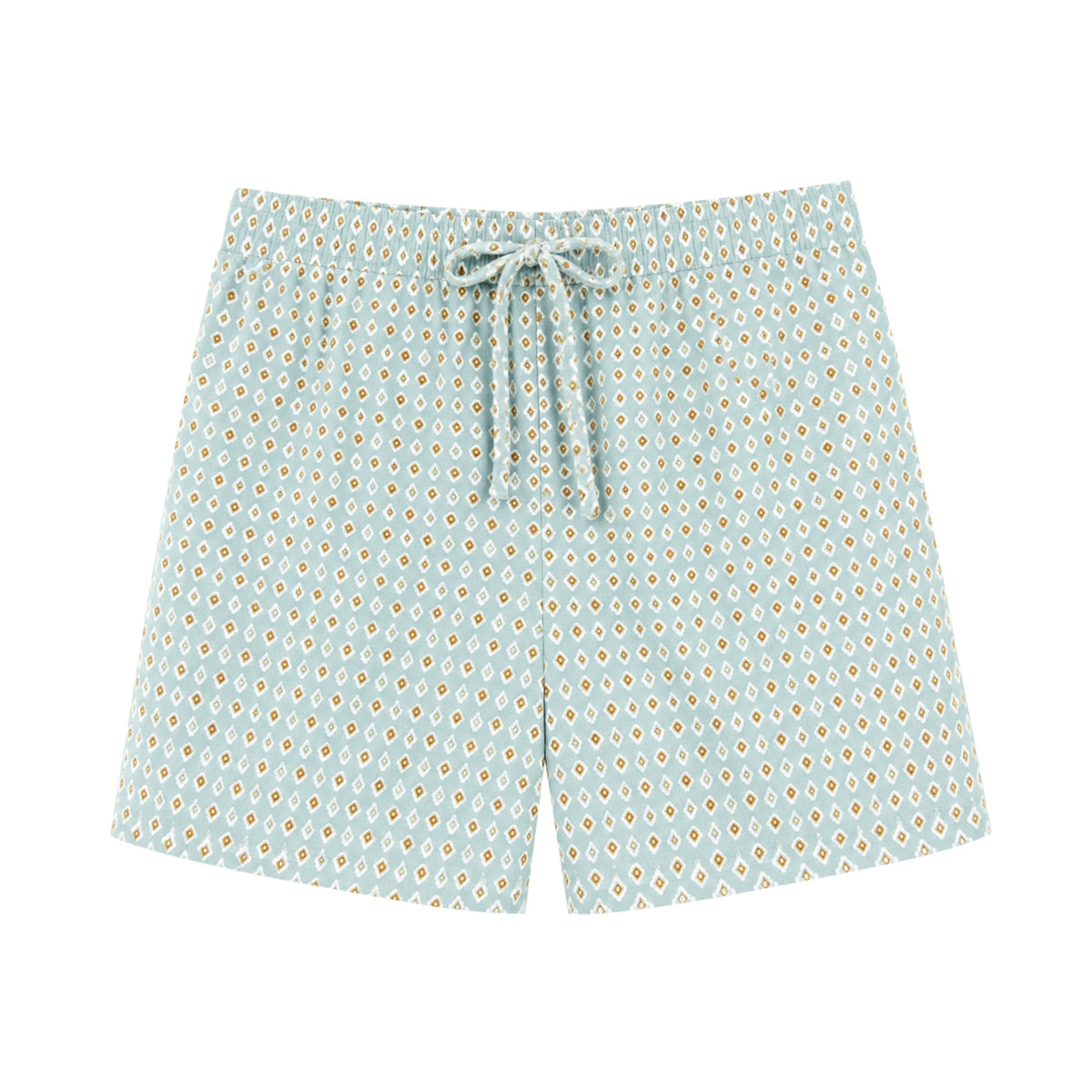 Mens Summer Soft Lightweight Printe Sleepwear Pajama Shorts